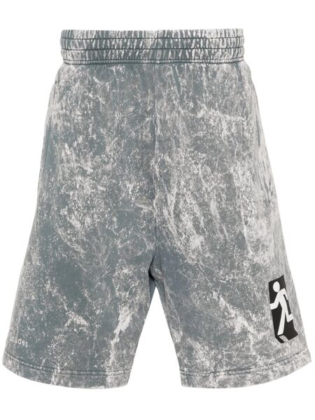  études Studio Tempera Cotton Shorts - Blue 