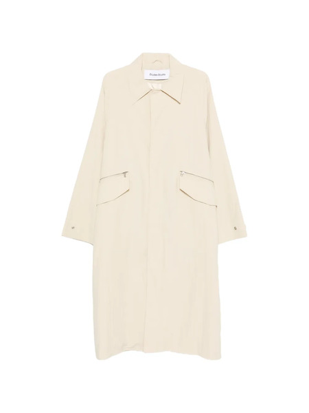  études Studio Zip-pockets Overcoat - Neutrals 