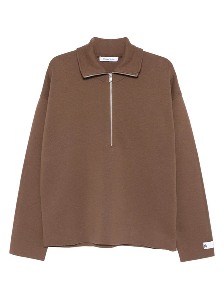  études Studio Zip-up Sweatshirt - Brown 