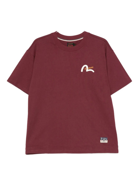  Evisu Logo-print T-shirt - Red 
