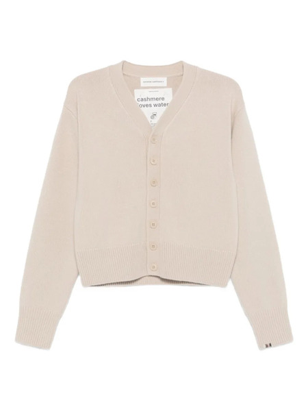 Extreme Cashmere Buttoned Cardigan - Neutrals 
