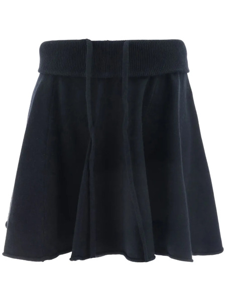  Extreme Cashmere Fine-knit Mini Skirt - Blue 