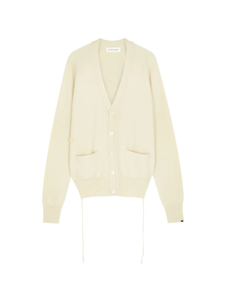  Extreme Cashmere Front-pocket Cardigan - Neutrals 