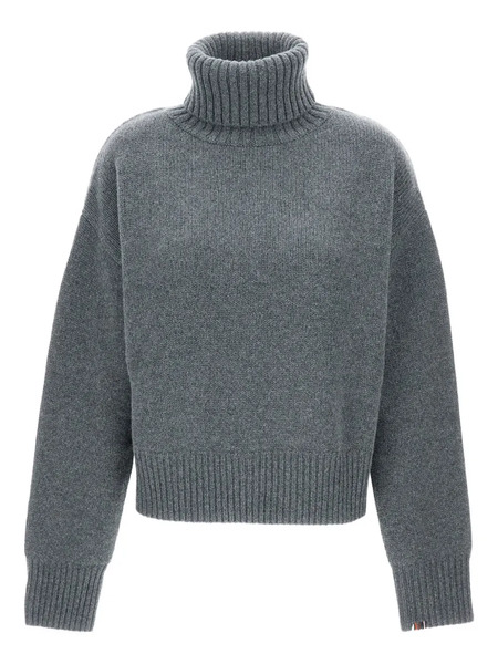  Extreme Cashmere Roll-neck Cashmere Sweater - Grey 