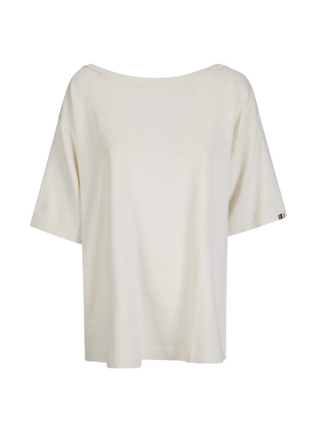  Extreme Cashmere Short-sleeve Collum T-shirt - Neutrals 