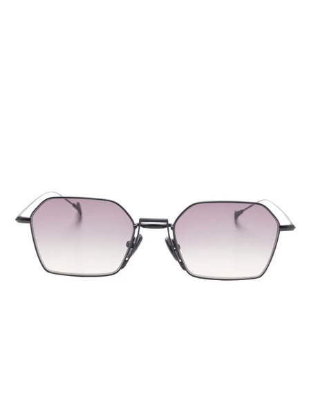  Eyepetizer Milano Geometric-frame Sunglasses - Black 