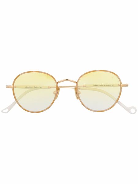  Eyepetizer Round-frame Sunglasses - Yellow 