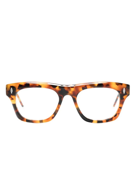  Eyepetizer Tortoiseshell-effect Round-frame Glasses - Brown 
