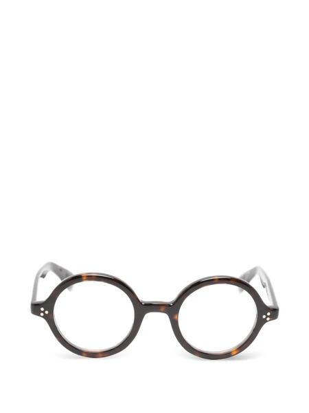  Eyevan7285 Albion-e Round-frame Glasses - Brown 