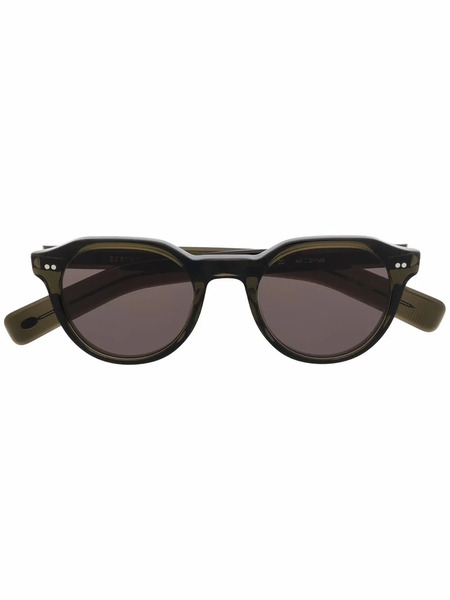  Eyevan7285 Lubine Round-frame Sunglasses - Brown 
