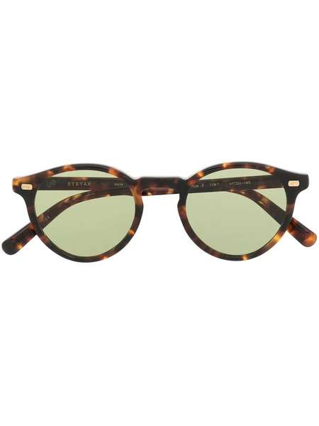  Eyevan7285 Round-frame Tinted Sunglasses - Brown 