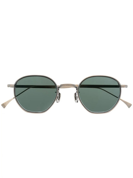  Eyevan7285 Round-frame Titanium Sunglasses - Silver 