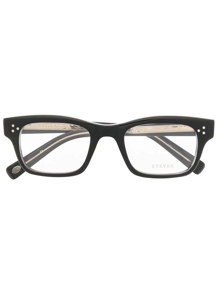  Eyevan7285 Sullivan Square-frame Eyeglasses - Black 