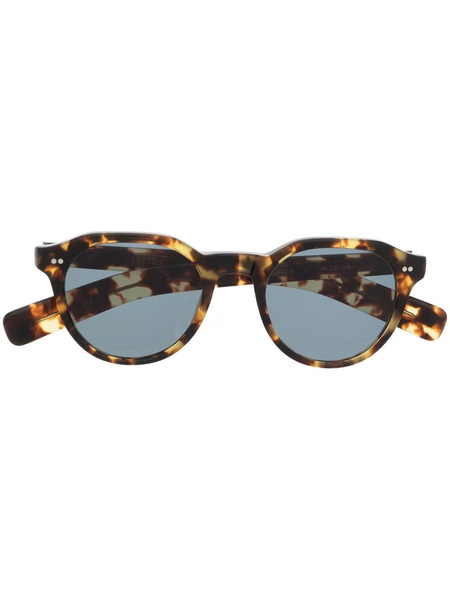  Eyevan7285 Tortoise-shell Round-frame Sunglasses - Brown 