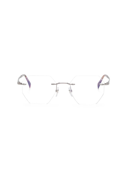 Eyewear By David Beckham Geometric-frame Glasses - White 