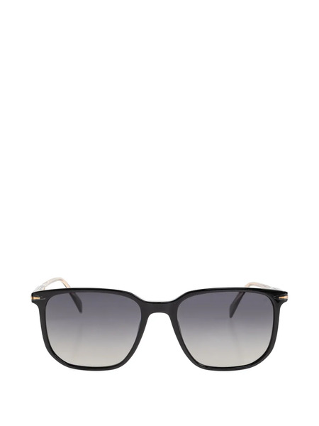  Eyewear By David Beckham Rectangle Sunglasses - Black 