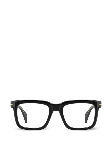  Eyewear By David Beckham Rectangular-frame Glasses - Black 