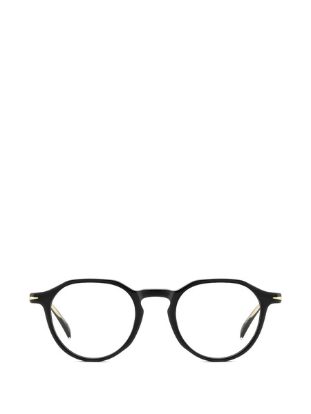  Eyewear By David Beckham Round-frame Glasses - Black 