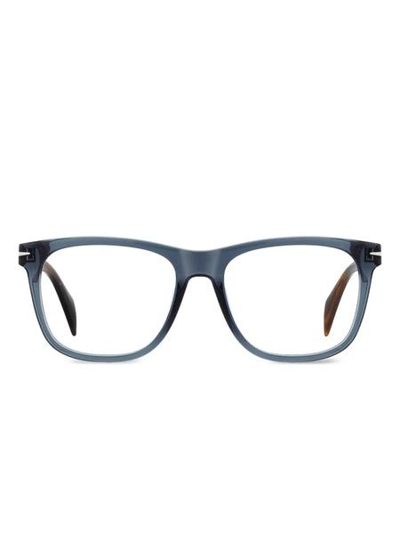  Eyewear By David Beckham Square-frame Glasses - Blue 