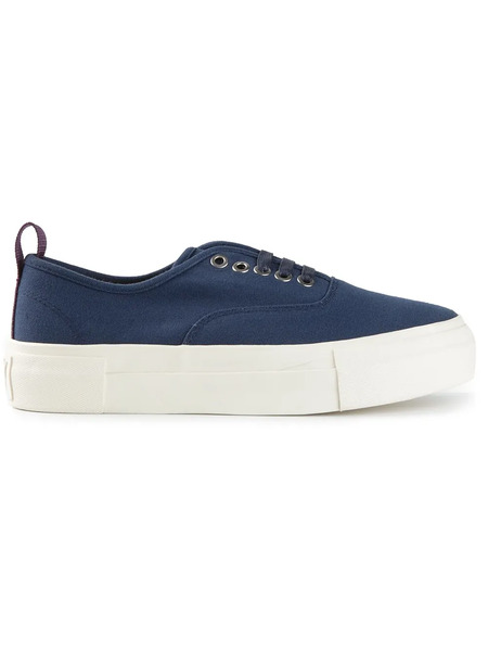  Eytys Canvas Lace-up Sneakers - Blue 