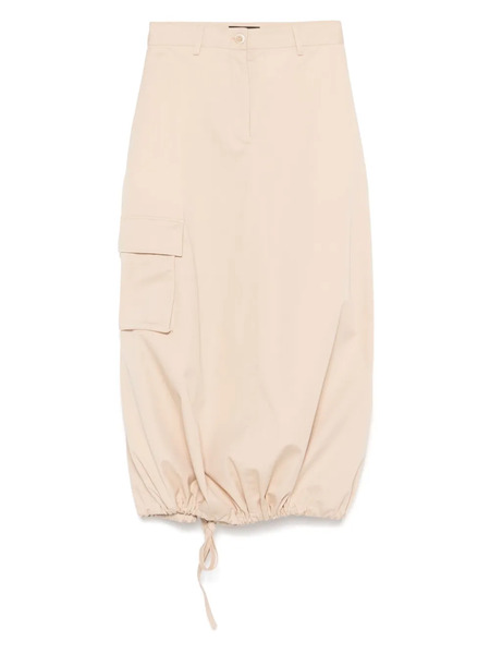  Fabiana Filippi Cargo Maxi Skirt - Neutrals 