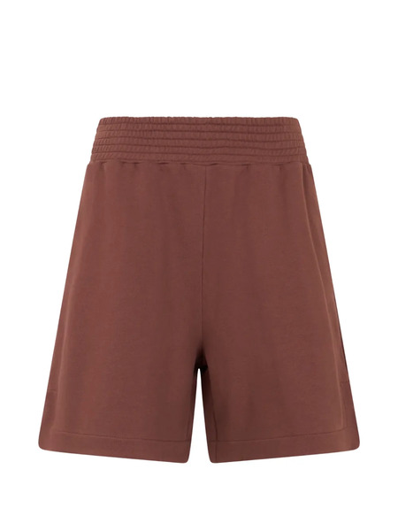  Fabiana Filippi Elasticated Shorts - Brown 