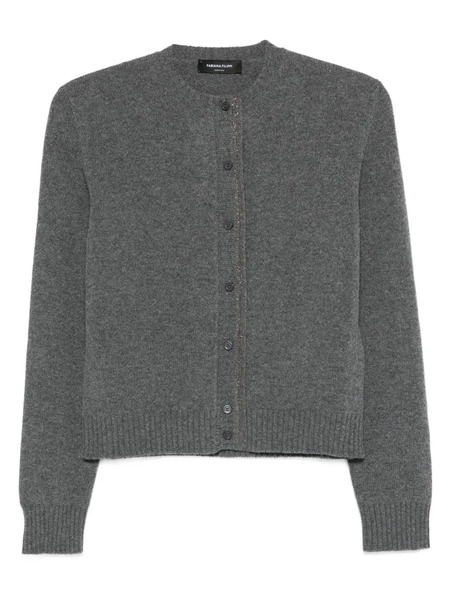  Fabiana Filippi Embellished Button-front Cardigan - Grey 