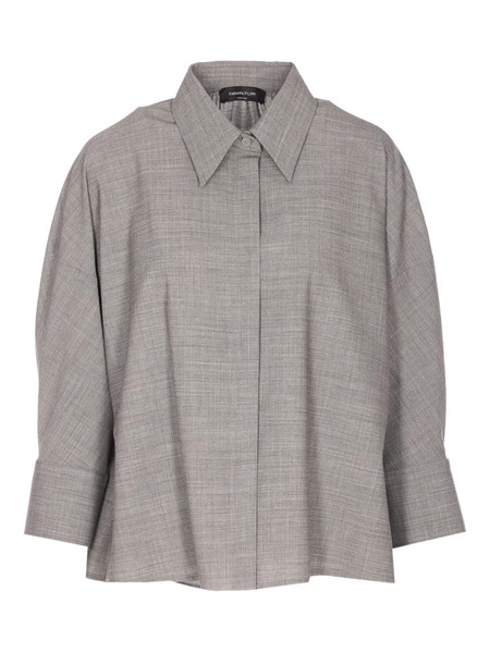  Fabiana Filippi Front-button Shirt - Grey 