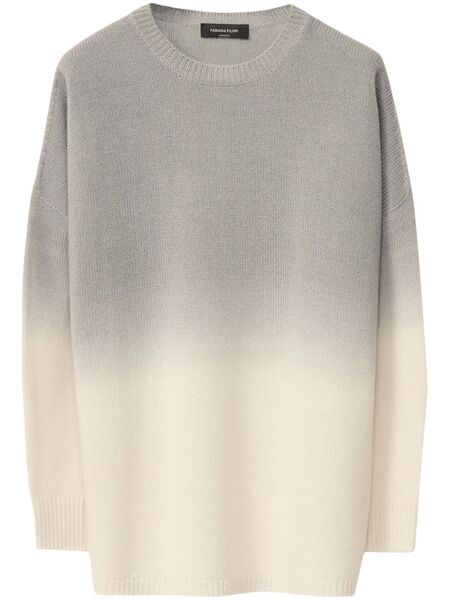  Fabiana Filippi Gradient-effect Sweater - Grey 