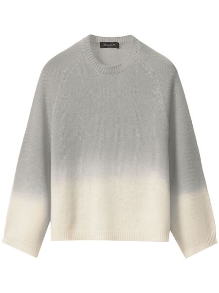  Fabiana Filippi Gradient-effect Sweater - Grey 