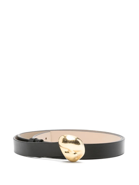  Fabiana Filippi Leather Belt - Black 