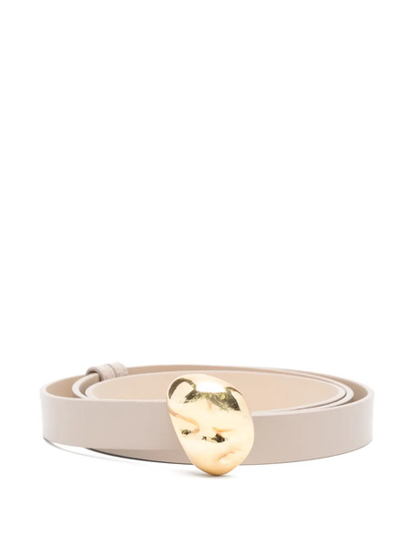  Fabiana Filippi Leather Belt - Grey 