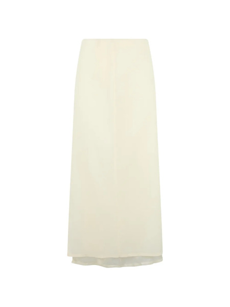  Fabiana Filippi Lightweight Maxi Skirt - Neutrals 