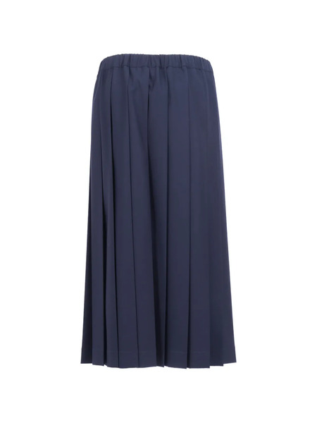  Fabiana Filippi Pleated Elasticated Skirt - Blue 