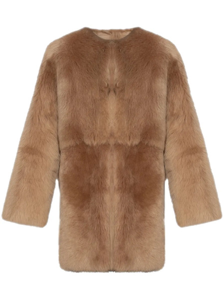  Fabiana Filippi Shearling Jacket - Neutrals 