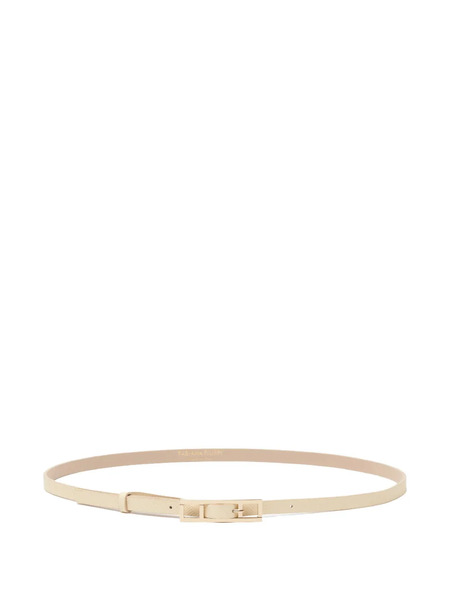  Fabiana Filippi Square Buckle Belt - Neutrals 