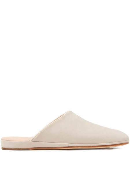  Fabiana Filippi Suede Mules - Neutrals 