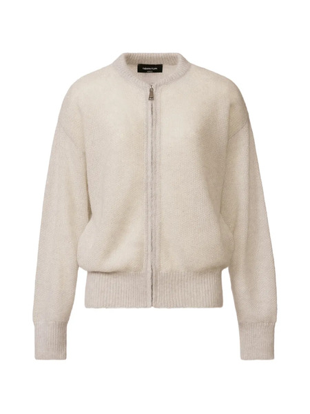  Fabiana Filippi Zip-up Bomber Jacket - Neutrals 