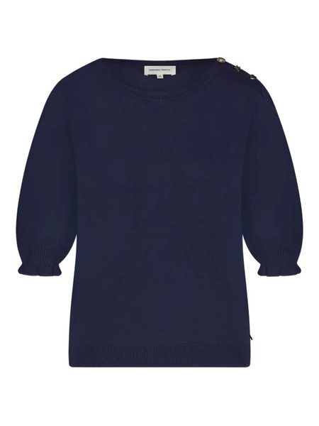  Fabienne Chapot Ruffle-detailing T-shirt - Blue 