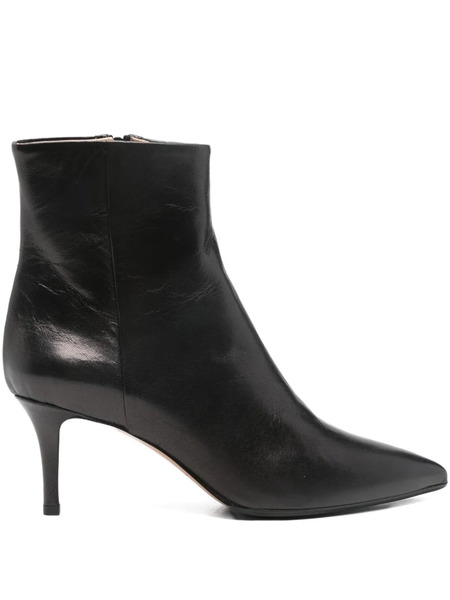  Fabio Rusconi 65mm Pointed-toe Heeled Boots - Black 