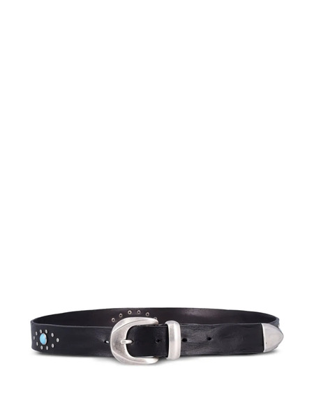  Fabrizio Mancini Norvegia Studded Belt - Black 