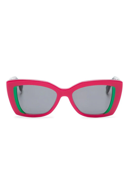 Face à Face Ashoka Square-frame Sunglasses - Pink 