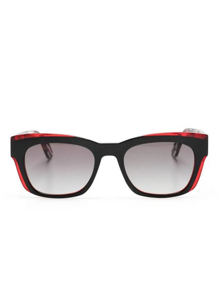  Face à Face Shiro 1 Square-frame Sunglasses - Black 
