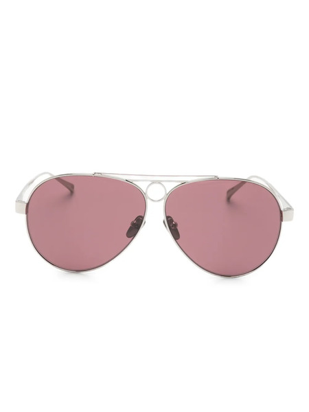  Face Hide Hunter Pilot Sunglasses - Silver 