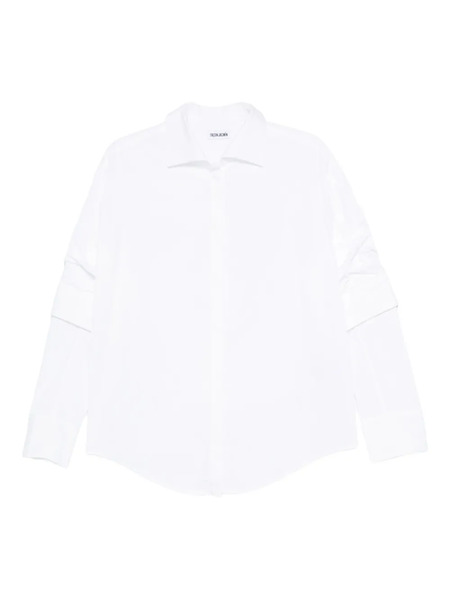  Façon Jacmin Cosmo Trompe L'oeil Shirt - White 