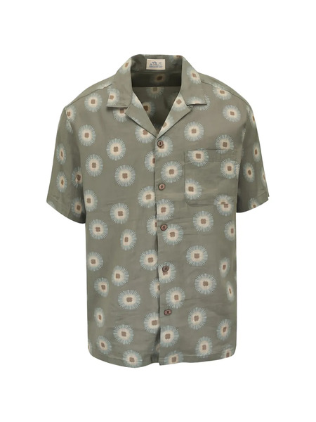  Faherty Breeze Camp Floral Button Shirt - Green 