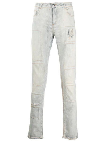  Faith Connexion Slim-fit Stonewashed Jeans - Blue 
