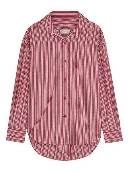  Faithfull The Brand Striped-pattern Buttoned Shirt - Red 
