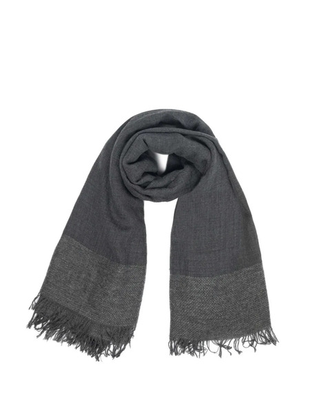  Faliero Sarti Fringed Scarf - Grey 