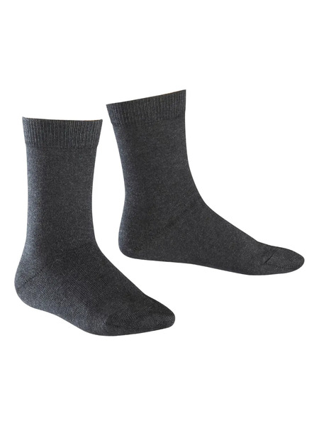  Falke Kids Cotton Socks - Grey 
